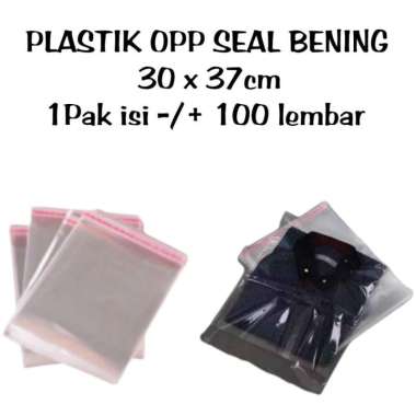 Plastik Opp Baju 30x37cm/Plastik Opp Bening/ Plastik Opp Baju Kemeja
