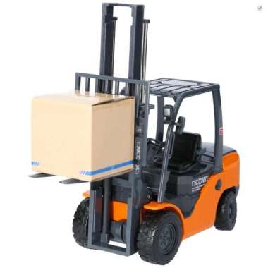 TWH Skala 1:20 FORKLIFT Truck Mesin Angkat Barang Berat KDW