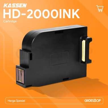 Catridge Tinta Kassen HD2000 HK2000 Pita Printer Hitam Ribbon Black
