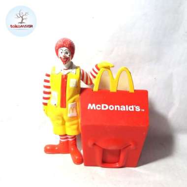 Maskot Ronald McSweet Happy Meal Mcdonald Mcd 1998 Candy Dispenser Toy