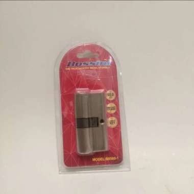 Double Cylinder Silinder Anak Kunci Knob Pintu Besar Bossini