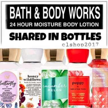 BBW BODY LOTION SHARE IN BOTTLE 3 ML STRAWBERRY POUND CAKE