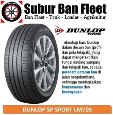 PROMO Ban Mobil Ukuran 185/60 R15 Dunlop LM705 Untuk SUZUKI Splash Swift