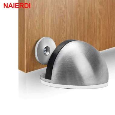 Penahan Pintu Anti-Collision Magnetic Door Stopper DS-09 Pintu Rumah Besi Ganjelan Penahan Otomatis 