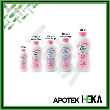 My Baby Powder Sweet Floral - Bedak Bayi Bedak Anak Wangi Bunga Pink 100 gr