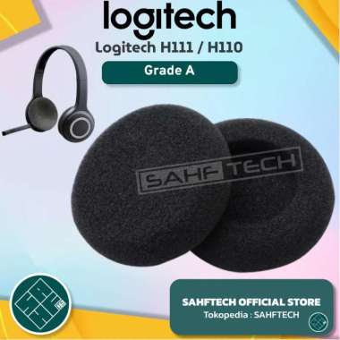 Logitech H111 H110 Earpad Ear Pad Cup Cushion Bantalan Busa Foam Spons Grade A