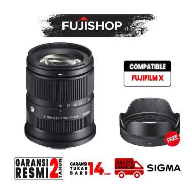 Sigma 18-50mm F2.8 DC DN For X Mount / Lensa Sigma 18-50mm Fujifilm X
