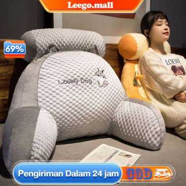 Bantal Sandaran Pinggang Bantal Ti Sedang Oranye-Roti panggang