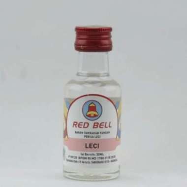 RED BELL ESSENCE LECI 30ML, KEMASAN BOTOL BELING U/ MAKANAN/MINUMAN