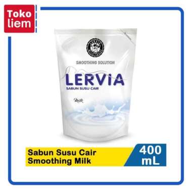 Lervia Sabun Susu Cair Smoothing Milk 400mL