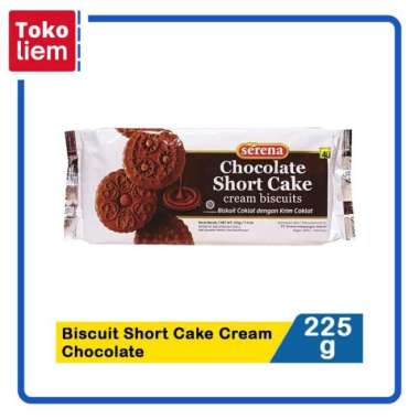 Serena Biscuit Short Cake Cream Chocolate 225G