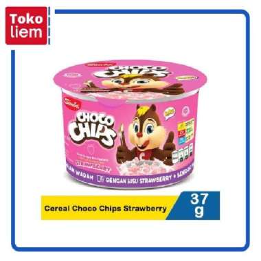 Simba Cereal Choco Chips Strawberry 37G