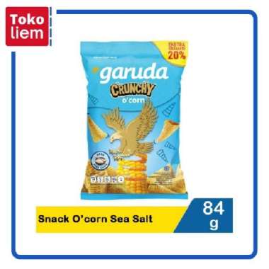 Garuda Snack O'corn Sea Salt 84g