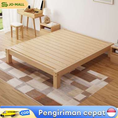 Tempat Tidur Kayu Dipan Lantai tem 120*200*30 CM