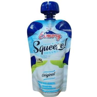 Promo Harga Cimory Squeeze Yogurt Original 120 gr - Blibli