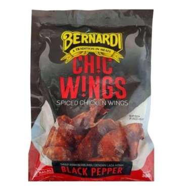 BERNARDI SPICY CHICKEN WINGS BLACK PEPPER 380G