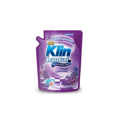 Promo Harga So Klin Pembersih Lantai Ungu Floral Lavender 1600 ml - Blibli