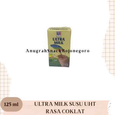 Ultra Milk Susu UHT Rasa Coklat 125ml