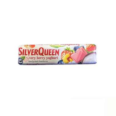 Promo Harga Silver Queen Chocolate Very Berry Yoghurt 25 gr - Blibli