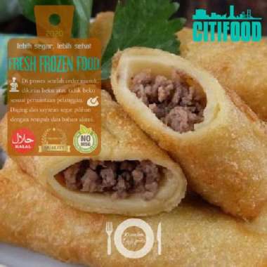 Beef Solo Sausage | Sosis Solo Daging Sapi | Frozen