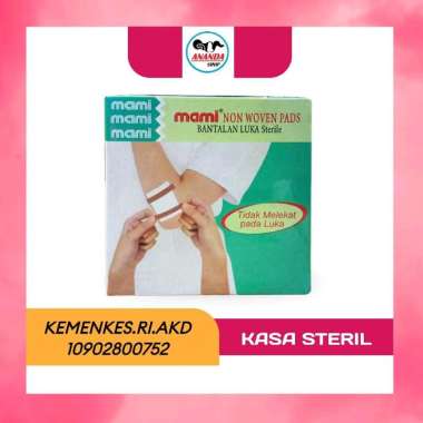 MAMI Kasa Steril Perban Non Moven Pads Bantalan Luka