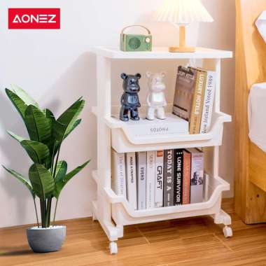 AONEZ Lemari Plastik Pakaian Serb