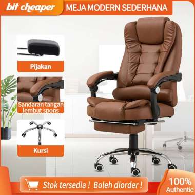 kursi kantor direktur kaki kursi pink nilon