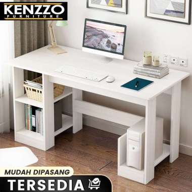 KENZZO Meja Komputer Maja Belajar Meja-120cm