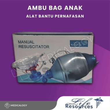Ambu Bag Anak Life Resource / Manual Resuscitator