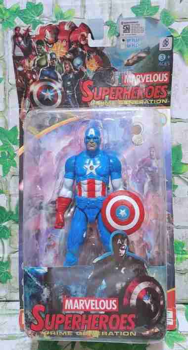 MAINAN FIGURE SUPER HERO MARVELOUS BP9555 FIGURE ACTION FIGURE ACTION