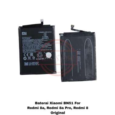 Batre Baterai Battery Xiaomi Redmi 8 / Redmi 8A / Redmi 8a Pro BN51 Original