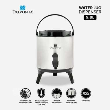 NEW! DELVONTA WATER JUG 7,7