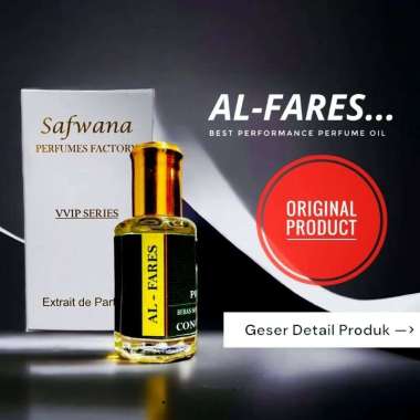 [Beli 1Gratis 1] Parfum Sholat Al Fares 12ml Original Saudi Arabia Non alcohol Untuk Pria dan wanita