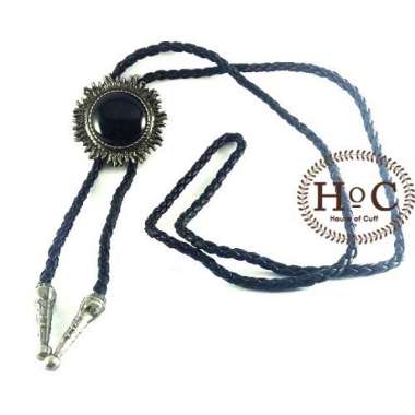 DASI BOLO TIE SUN BLACK GEM BOLO - Hitam