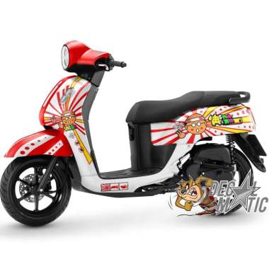 Decal FAzzio Full Body Fazzio - Stiker Motor FAzio Full body Striping Sticker Variasi Motor Fazio Fu