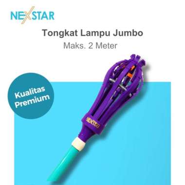 Nexstar Tongkat Lampu Jumbo 2 Meter 8 Jari / Stik Pengganti Lampu