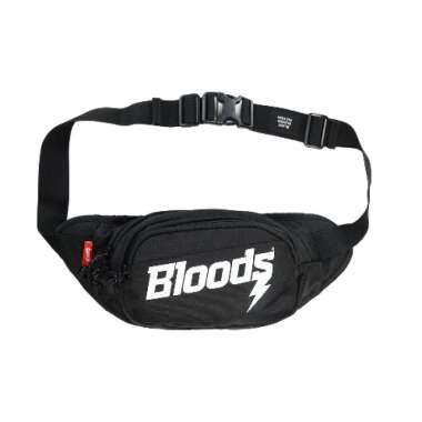 Bloods Series Waistbag Tas Pinggang Felpe 01 Black