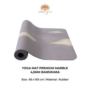 VERISH Yoga Mat Premium Solid Marble / Yoga Mat Sekelas Lululemon / Yoga Mat Premium Marble / Alas Y