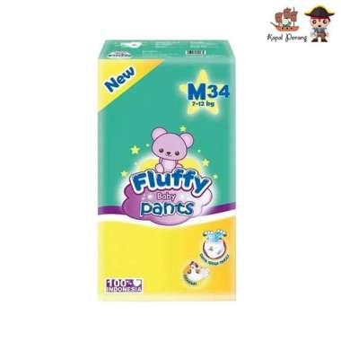 Fluffy Popok Bayi M34