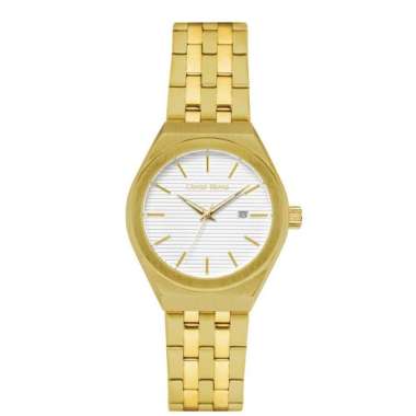 Jam Tangan Pria Christ Verra CV 10793G-12 WHT-Gold
