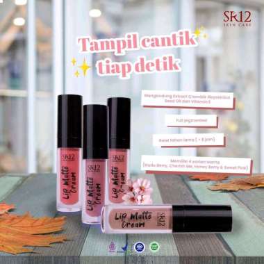 Lip Cream Matte Sr12/Lip Cream Sr12 4 Gram multicolor