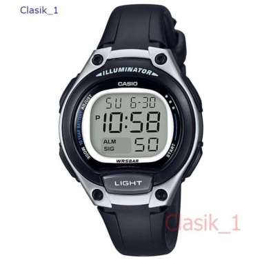 Original 100%!! CASIO LW-203-1AVDF - Jam Tangan Wanita / Anak - Hitam