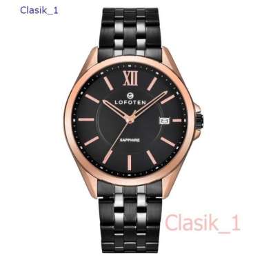 Original 100%!! LOFOTEN 8102 F-8102M Sapphire Jam Tangan Pria rose black