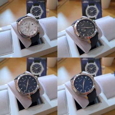 JAM TANGAN PRIA EXPEDITION E 6385 EXP 6385 AUTOMATIC KANVAS SERIES ORIGINAL SILVER BLUE