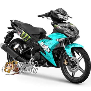 Sticker Full Body MX KING 150 Decal Motor Yamaha Jupiter MX 135 OLD/NEW - MX KING 150 Full Body - Ke
