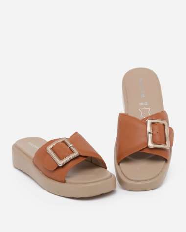 Buccheri Aliki Sandal Women Brown 39