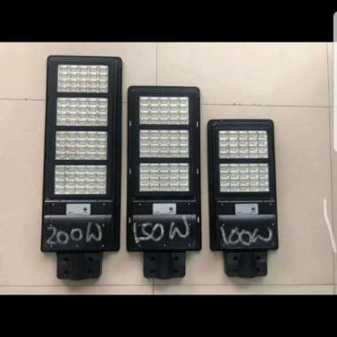 FL 5090 LAMPU SOROT SOLAR PJU 100 WATT WATERPROOF OUTDOOR LED