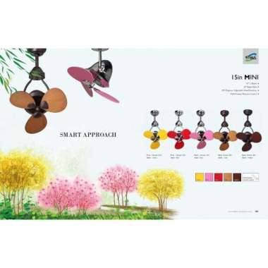 MT EDMA 15IN MINI KIPAS ANGIN LAMPU