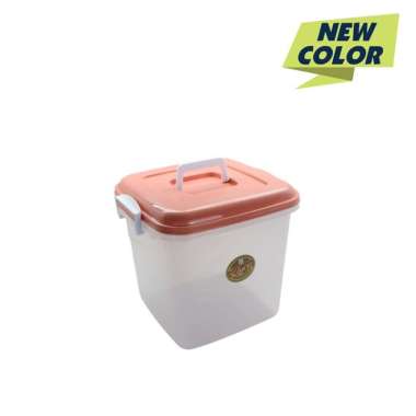 CLARIS Container Q-Bic 1056 RE | Kontainer Box | Storage Box Peach