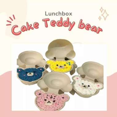 cake beruang teddybear cakecoklat tedy cake Lunchbox tedy kado ultah Lunchbox d10